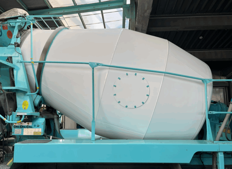 24% suppression of temperature rise in ready-mixed concrete