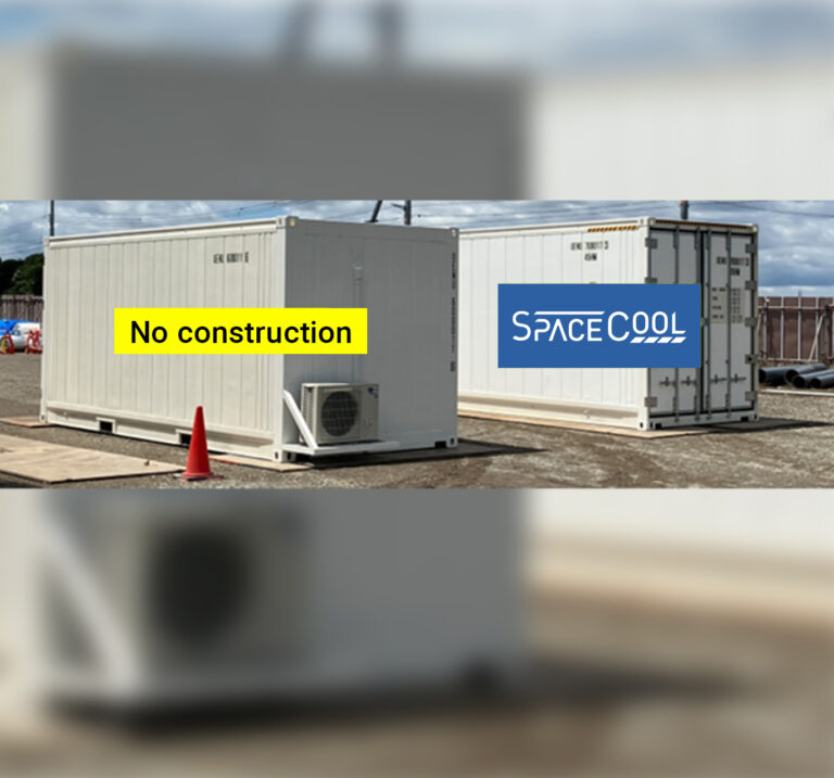 Maintaining internal temperature below the target of 35°C even in summer