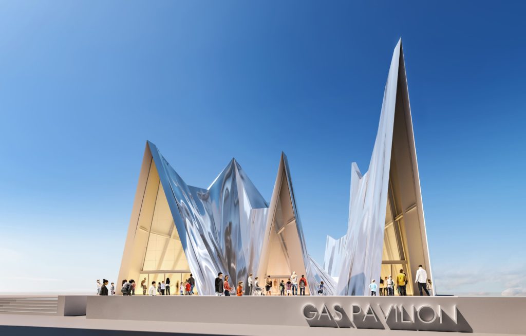 SPACECOOL Membrane Material adopted at the gas pavilion at the Osaka-Kansai Expo