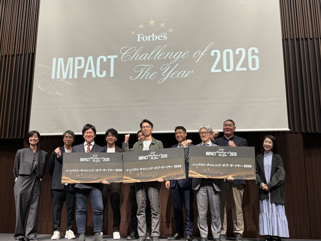 SPACECOOL Wins Forbes Impact Challenge of the Year 2026 Presented by Forbes JAPAN