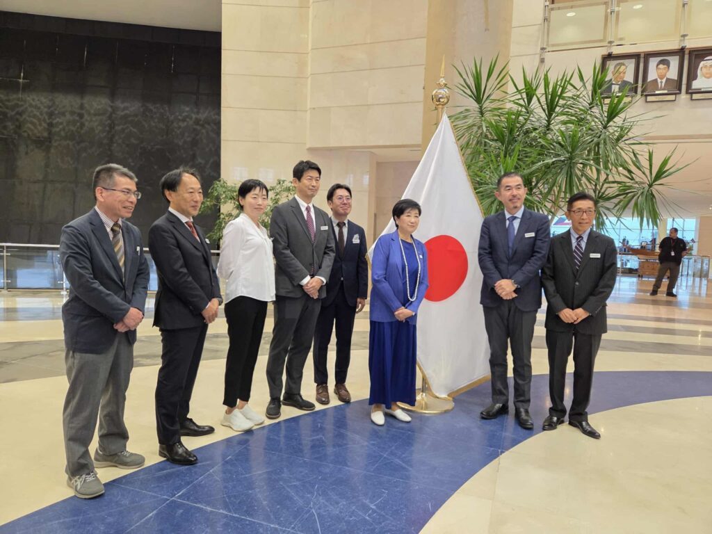 SPACECOOL、小池百合子東京都知事の中東訪問に帯同